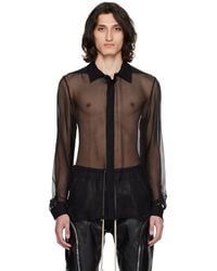 Rick Owens - Office Shirt - Lyst