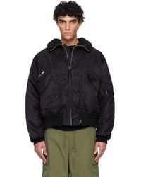 WTAPS - Blouson Aviateur Drab Es Noir - Lyst