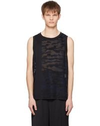 Feng Chen Wang - Camouflage Tank Top - Lyst