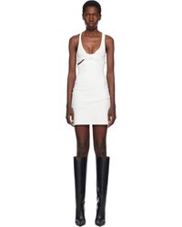 Courreges - Twist 90's Rib Minidress - Lyst