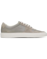 Common Projects - Taupe Bball Duo Sneakers - Lyst
