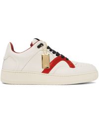 Human Recreational Services - Off-white & Red Mongoose Low Sneakers - Lyst