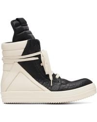 Rick Owens - Off- Tower Geobasket Sneakers - Lyst