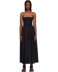 Matteau - Shirred Bodice Midi Dress - Lyst