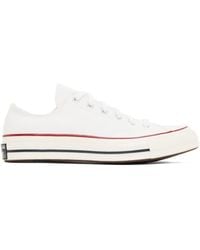 Converse - White Chuck 70 Low Sneakers - Lyst