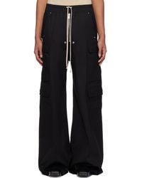 Rick Owens - Temple Cargobelas Cargo Pants - Lyst