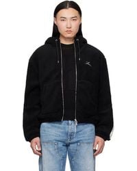 Amiri - Bones Fleece Zip Hoodie - Lyst