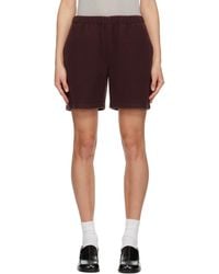 Rier - Ssense Exclusive Fleece Shorts - Lyst