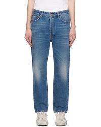 Golden Goose - Slim Fit Medium Wash Jeans - Lyst