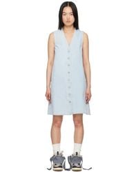 ERL - Levi's Edition Denim Minidress - Lyst