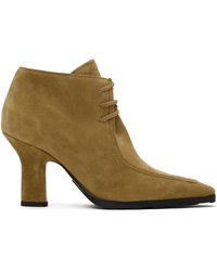 Burberry - Chaussures à talon haut storm brunes - Lyst