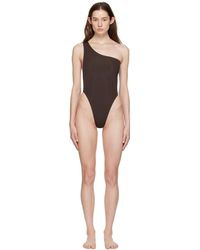 Louisa Ballou - Plunge One-piece Swimsuit - Lyst