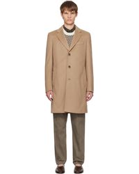 BOSS - Regular-Fit Wool & Cashmere Coat - Lyst