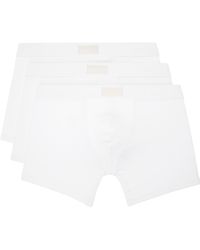 Skims - Three-Pack Cotton 5 Boxer Briefs - Lyst