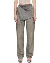 DIESEL - D-Thalira Slim High Waist Jeans - Lyst