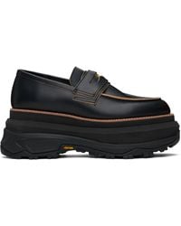 Sacai - Leather Loafers - Lyst