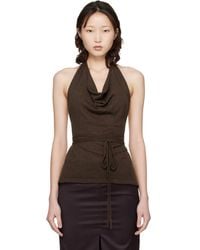 Cordera - Merino Wool Tie Top - Lyst