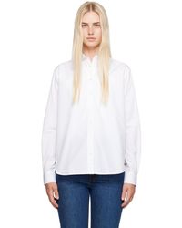 TOTEME - ホワイト Signature シャツ - Lyst