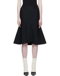 Fax Copy Express - Fishtail Midi Skirt - Lyst