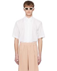 Dries Van Noten - White Semi-sheer Shirt - Lyst