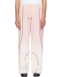 Off-White c/o Virgil Abloh - Garment Dye Slouchy Track Pants - Lyst