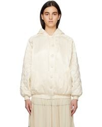 See By Chloé - Off-white Shell Jacket - Lyst