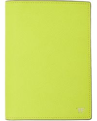 Tom Ford - Green Small Grain Leather Passport Holder - Lyst
