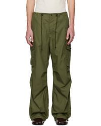 Needles - Khaki Field Cargo Pants - Lyst