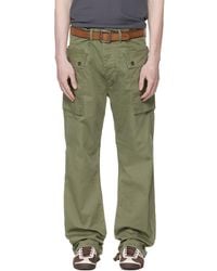 RRL - Herringbone Field Cargo Pants - Lyst
