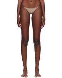 Miaou - Taupe Nicola Bikini Bottom - Lyst