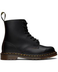 Dr. Martens - 101 Ys Bottes en cuir lisse - Lyst