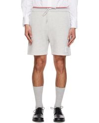 Thom Browne - Pique Loopback Sweat Shorts - Lyst