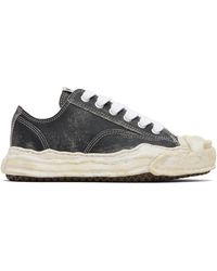 Maison Mihara Yasuhiro - 'Hank' Og Sole Shrink Leather Low-Top Sneakers - Lyst
