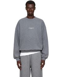 Alexander Wang - Oversized Logo Print Sweatshirt - Lyst