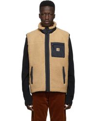 carhartt wip camo fleece jacket