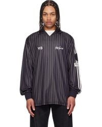 Y-3 - Zinedine Zidane Soccer Long Sleeve Jersey T-Shirt - Lyst