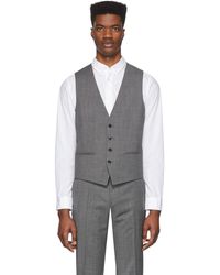 hugo boss black waistcoat