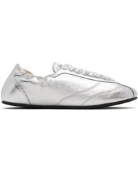 Repetto - Silk Tennis Sneakers - Lyst