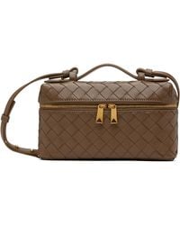 Bottega Veneta - Taupe Bang Bang Vanity Case Bag - Lyst
