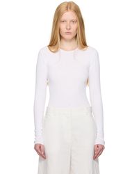 TOTEME - Compact Cotton T-shirt - Lyst
