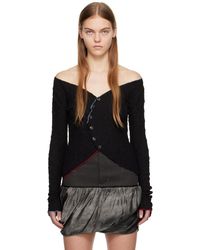 ANDERSSON BELL - Ssense Exclusive Francis Cardigan - Lyst