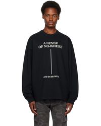 Song For The Mute - 'a Sense Of Nowhere' Sweatshirt - Lyst