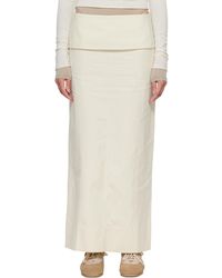 Belle Anna - Off- Helia Maxi Skirt - Lyst