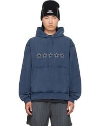 Balenciaga - Oversized 5-Star Hoodie - Lyst