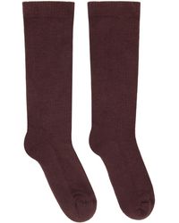 Rick Owens - Purple Luxor Socks - Lyst