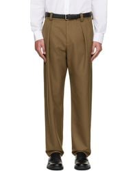 A.P.C. - Tan Renato Trousers - Lyst