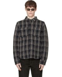 RRL - Wool-Cashmere Western Overshirt - Lyst