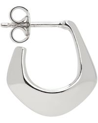 Lemaire - Silver Mini Drop Single Earring - Lyst