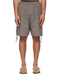 WOOYOUNGMI - Zip Detail Utility Shorts - Lyst