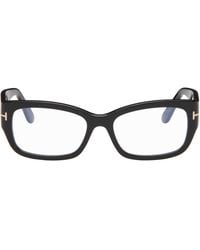 Tom Ford - Rectangular Block Glasses - Lyst